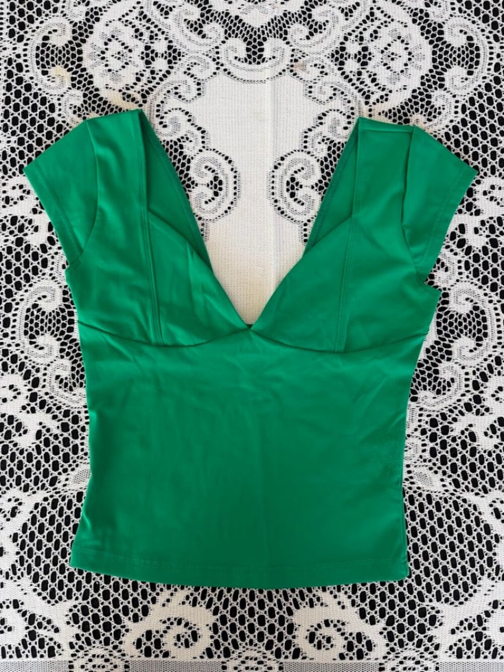 Green Short Sleeve Tee - Size S